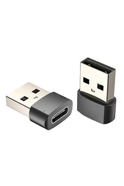 Choice كابل محول OTG أسود اللون مكون من قطعتين، من USB-C ذكر إلى Micro USB أن...