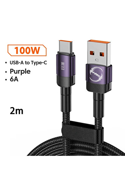 Choice كابل XC009-zi-2m PD للشحن السريع بقدرة 100 واط، بطول 1 متر/2 متر/3 متر...