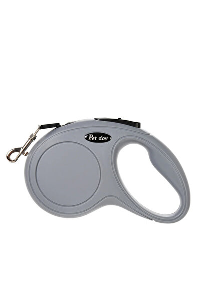 Choice حبل مقود للحيوانات الأليفة رمادي اللون بطول 5 أمتار، مناسب للكلاب الصغ...