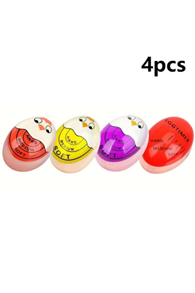 choice2 مجموعة من 4 قطع من مؤقت البيض FAIS DU، متغير اللون، مؤقت بيض مسلوق لل...