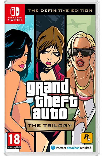RockStar Games Grand Theft Auto: The Trilogy – The Definitive Edition (N.Swit...