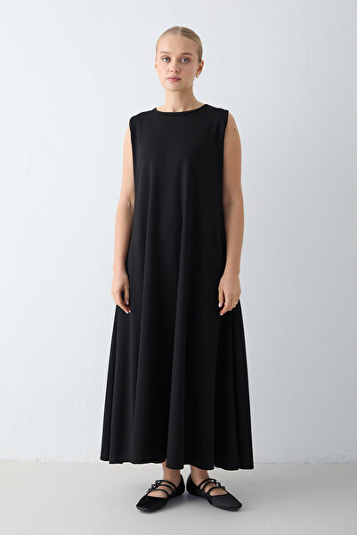 Melike Tatar Sleeveless Modal Dress 76-1007