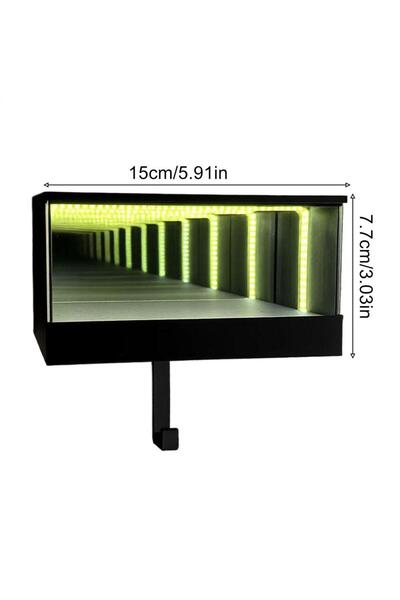 Choice Black Car Garage Key Holder Key Organizer With LED Light Car Key Hange...