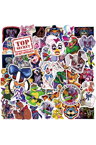 Choice 50pcs 50Pcs Animation FNFA Decal Sticker For Laptop Skateboard Phone M...