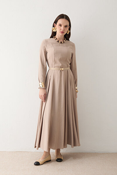 Melike Tatar Belted Modal Dress 32-2609