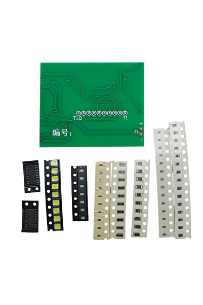 Choice DX-TP12 SMD SMT Soldering Practice Kit CD4060 74HC138 Led DIY Welding ...