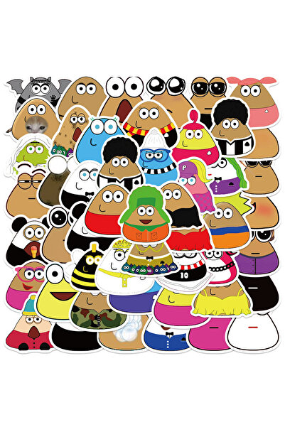 Choice 50 قطعة من ملصقات "حيواني الأليف الفضائي" المرحة متعددة الألوان، مثالي...