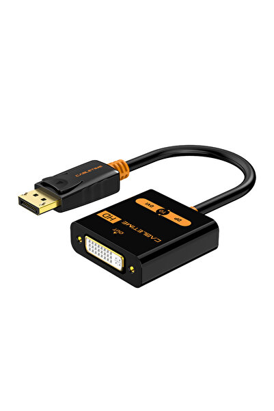 Choice DP to DVI CABLETIME DP to DVI Adapter HD Black Displayport to DVI Conv...