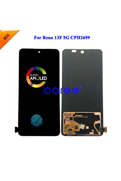 Choice شاشة AMOLED LCD جديدة بدون إطار لهاتف Oppo Reno 13F 5G، شاشة LCD لهاتف...