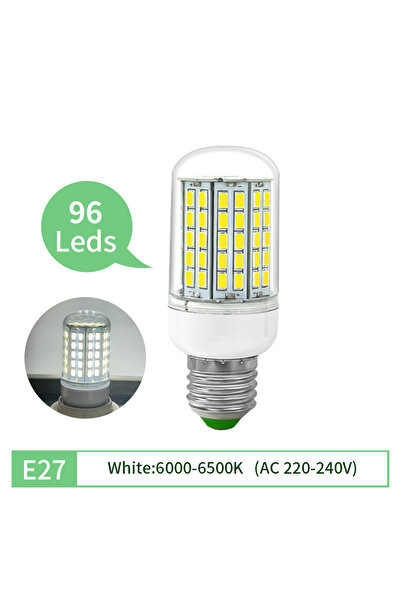 Choice 96 مصباح LED أبيض E27، مصباح LED E14، مصباح ثريا سقف، مصابيح LED 72 96