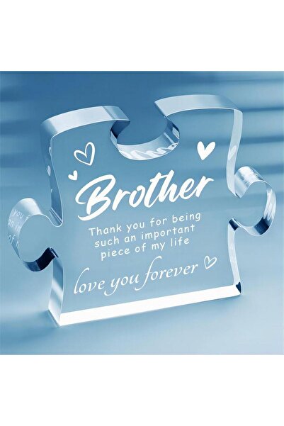 Choice DM-278 هدايا للأخ - مكعب أكريليك، هدايا تخرج وزفاف وعيد الميلاد للأخوة...