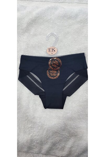 SS HOME CONCEPT Black Laser Cut Tulle Detailed Panties