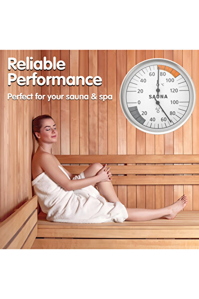 Choice Dial Hanging Household Sauna Hygrometer Thermometer for Room Temperatu...