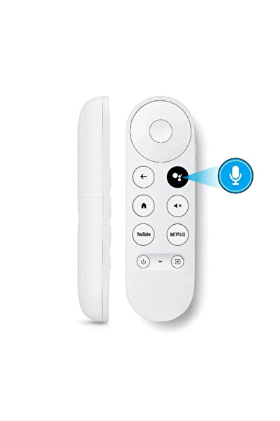 Choice WHITE G9N9N Voice Remote Control Replacement Compatible with Google Ch...
