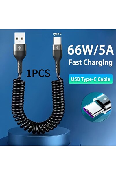 Choice كابل شحن USB للسيارة، أسود، بطول متر واحد، قطعة واحدة (1/3 قطع)، مناسب...