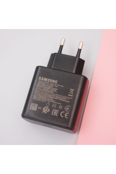 Samsung Only EU black A56 A55 A54 C55 5G S25 Edge 45W PD Charger Super Fast C...