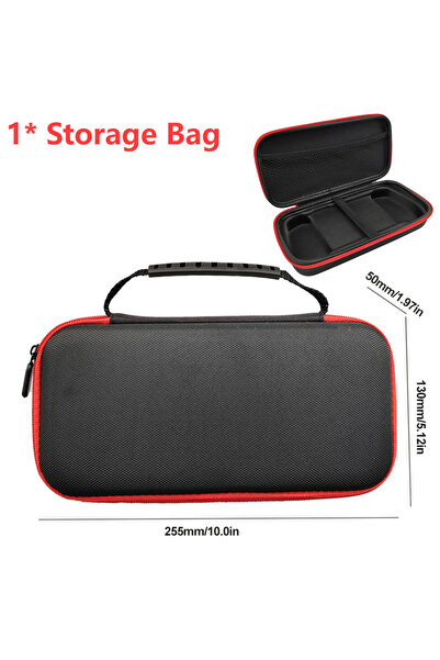 ALLOYSEED Storage Bag Shockproof Storage Bag for Anbernic RG556 EVA Travel Pr...