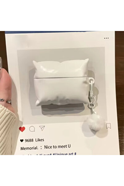 Choice جراب سماعات أذن سيليكون ثلاثي الأبعاد بتصميم وسادة إبداعية لسماعات Air...