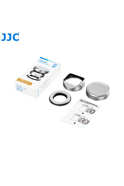 Choice Silver JJC Metal Square Lens Hood for Fujifilm X-E5 Lens XF 23mm F2.8 ...