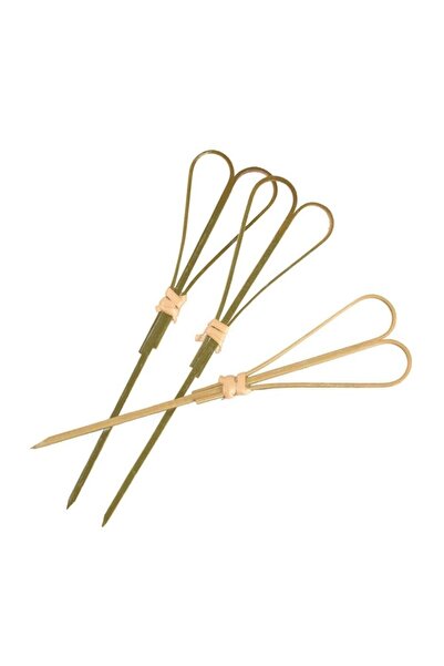 choice2 Green 100Pcs/bag Cktail Decorative Bamboo Cktail Eco-friendly Skewer ...