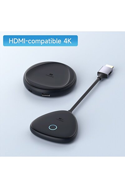 Choice طقم جهاز إرسال واستقبال لاسلكي HDMI بدقة 4K من هاجيبس، موسع HDMI لشاشة...