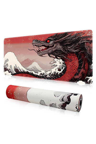 Sumkyle Large Gaming Mouse Pad, Extended Desk Mousepad with Stitched Edges, N...