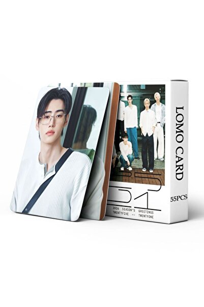 Choice E001 ٥٥ قطعة من بطاقات لومو لتهنئة أعضاء فرقة فتيان الكيبوب بألبومهم ا...
