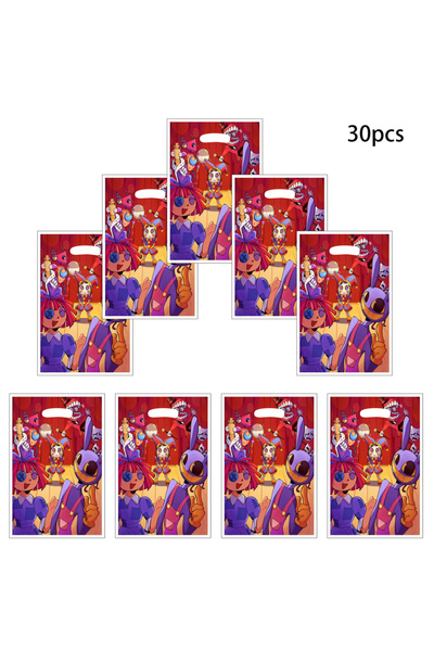 Miniso 25x16.5cm 30pcs 30pcs The Amazing Digital Circus Birthday Party Gift B...