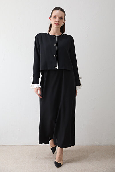 Melike Tatar Jacket and Dress Set 32-2638