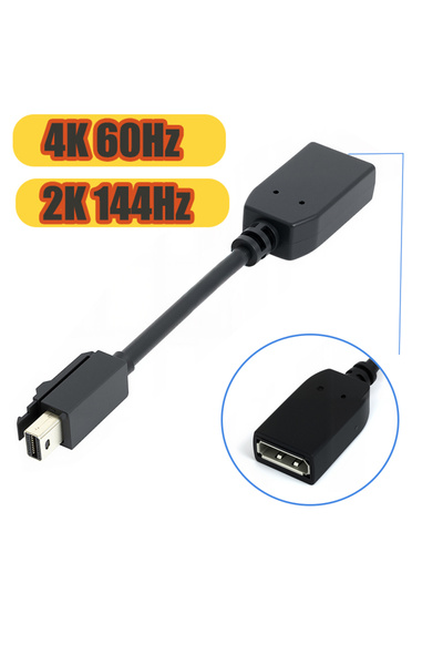 Choice1 M to F adapter MDP to DP adapter 144Hz Mini DisplayPort to DisplayPor...