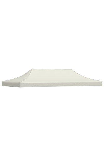 vidaxl Party Tent Roof 3x6 m Cream