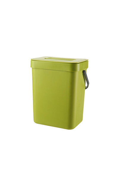 Choice سلة مهملات موفرة للمساحة سعة 3 لترات، هادئة الإغلاق - حاوية محكمة الإغ...