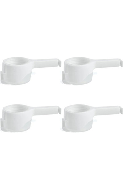 Choice4 White-4Pcs Bag Clips for Food Food Storage Sealing Clips with Pour Sp...