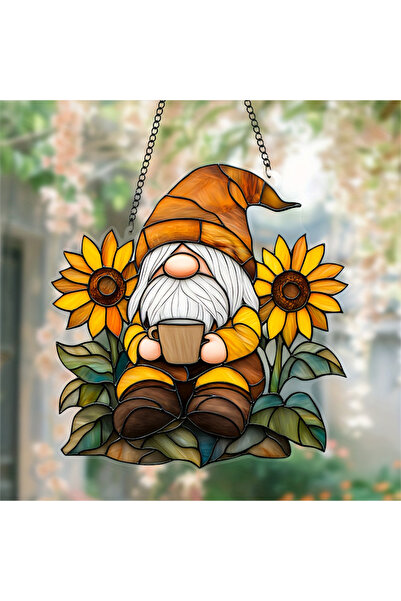 Choice A 1PcDwarf Sunflower Decorative Pendant Hanging Decoration Hanging Pen...