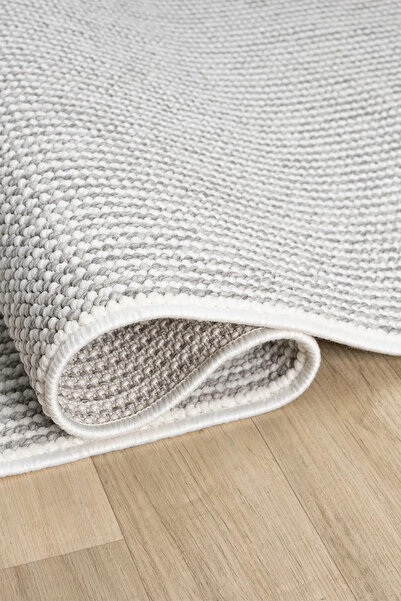 SEYRAN HALI MODERN SALON HALISI STEP KREMGRİ YUMUSAK DOKULU YÜKSEK KALİTELİ