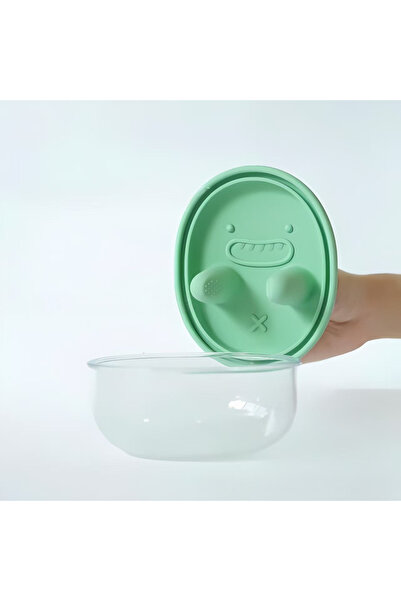 Choice Green No-Mess Snack Box Kitchen Tidy Easy-to-clean Snack Box Cookie St...