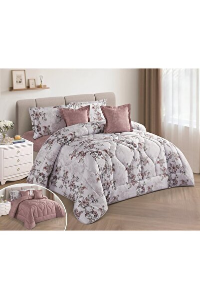 NAJMA Luxurious summer single bedspread with a floral design to give you eleg...
