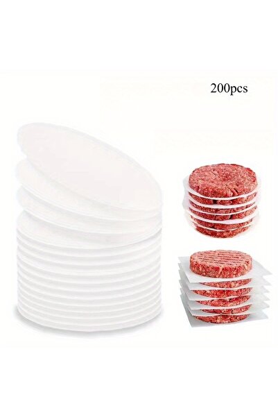 choice2 200 قطعة من ورق فاصل قطع البرجر المستدير 9 سم، ماص للزيت، غير لاصق، ل...