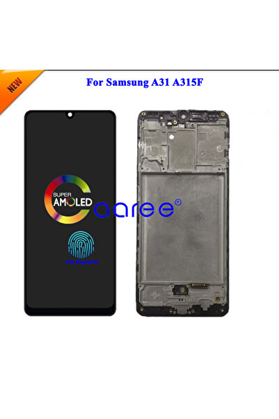 Choice Black with frame New Model AMOMLED OLED LCD Screen For A31 A315F Displ...