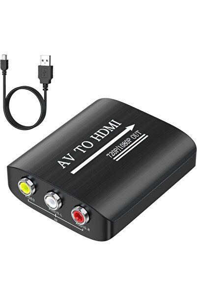 Choice AV TO HD 1080P AV RCA To HDMI Composite Adapter AV to HDMI Audio Video...