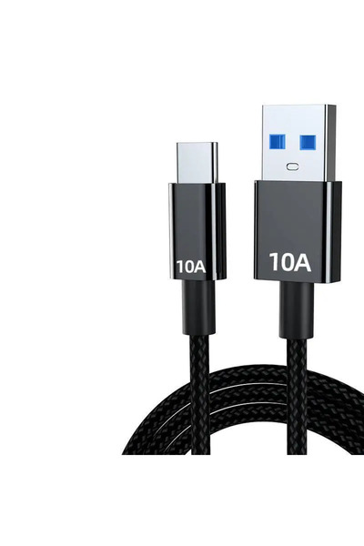 Choice 1M Black 0.25-2m 10A 120W Super Fast Charging USB Type C Cable For P70...