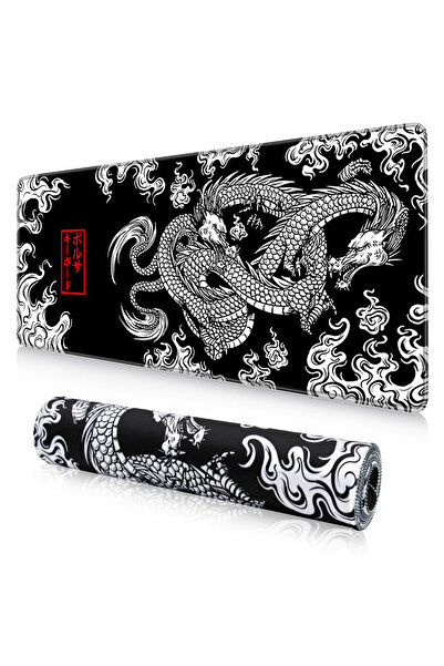 Sumkyle Large Gaming Mouse Pad, Extended Desk Mousepad with Stitched Edges, N...