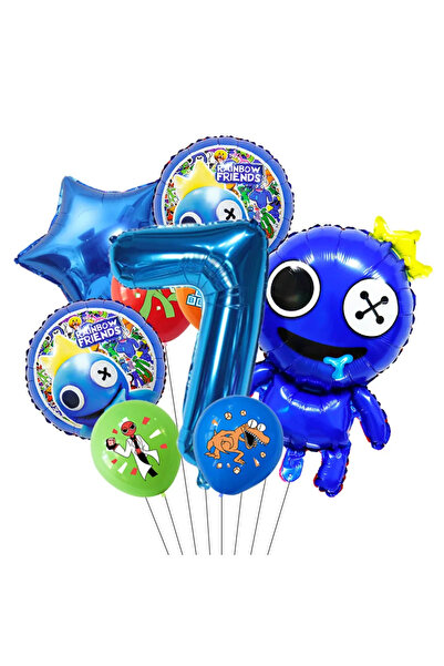 Choice set 9pcs 9pcs Cartoon Latex Foil Balloon Kids Game Birthday Decoration...