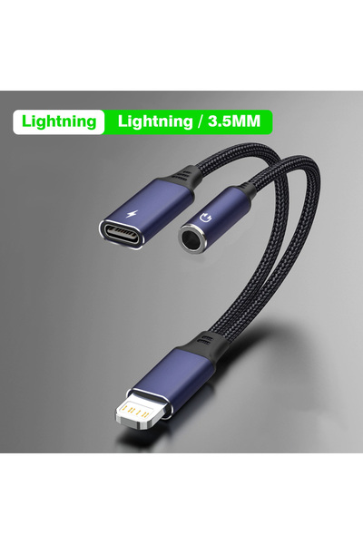 Choice Lightning Lightning to 3.5mm Earphones/Headphone Audio Aux jack Adapte...