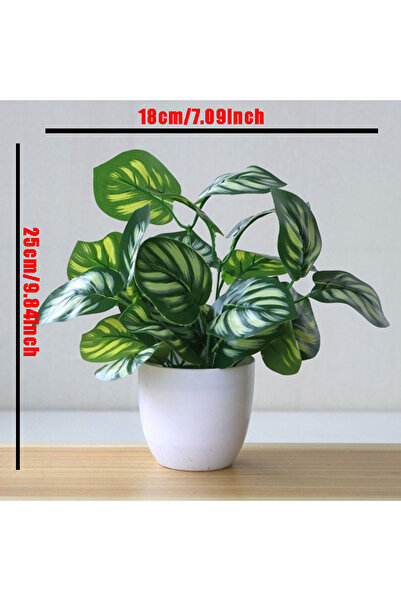 Choice وعاء نباتات بونساي صناعي قطعة واحدة، مناسب للحفلات والتسوق والديكور ال...