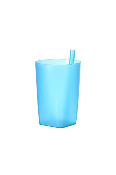 JETTING Blue Children Infant Baby Sip Cup With Built In Straw Mug Drink Food-...