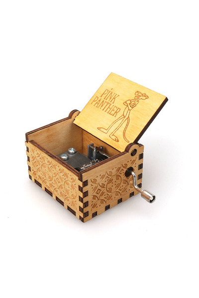 Jurassic Park 6 Spot Sale Wooden Hand Cranked Music Box Jurassic Can't Help F...