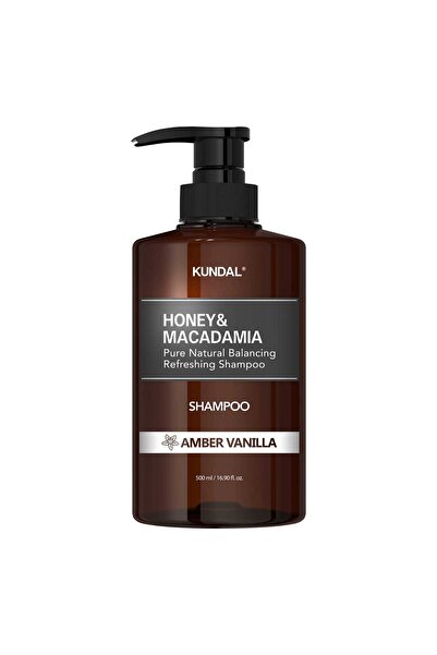 Kundal شامبو العسل والمكاديميا والعنبر والفانيليا - عناية مغذية ومرطبة وناعمة...