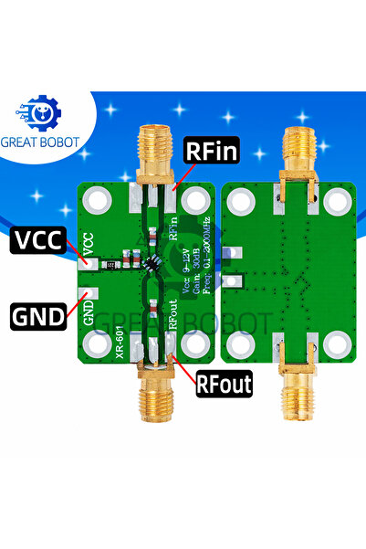 Choice مضخم ترددات لاسلكية عريض النطاق 0.1 - 2000 ميجاهرتز: لوحة LNA عالية ال...