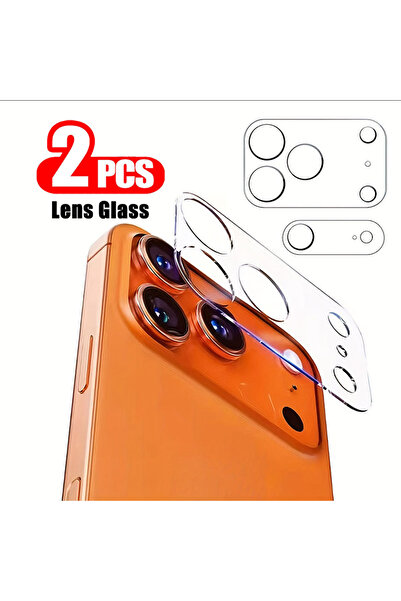 Choice 2Pcs 3D Protection IPhone 17 Pro 2Pcs 9H Tempered Glass Rear Camera Le...